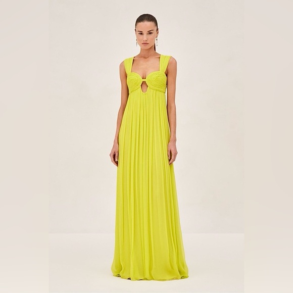 Alexis Dresses & Skirts - Alexis | Bosnia Dress — Cider (Chartreuse)